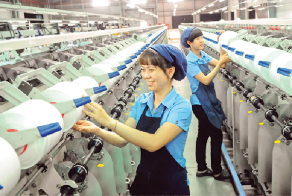 Máy nén khí trục vít ứng dụng trong ngành dệt