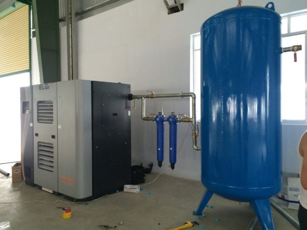Hệ thống quản lý chất lượng sản xuất máy nén khí trục vít tại Ấn Độ