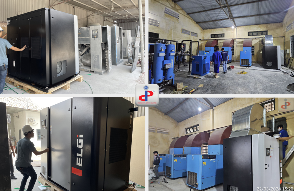 Ưu nhược điểm của máy nén khí trục vít