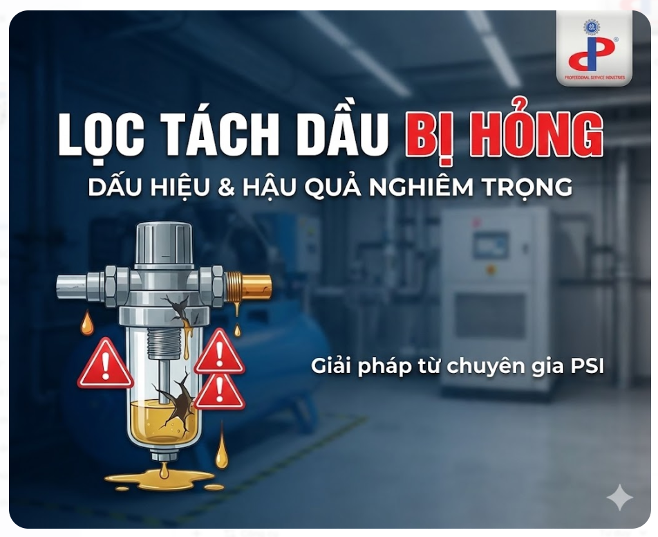 Dấu hiệu hỏng lọc tách dầu