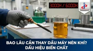 Bao lâu cần thay dầu máy nén khí_