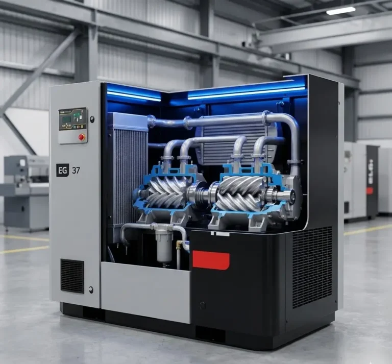 Máy nén khí trục vít 1 cấp và 2 cấp (Two-stage): Khác nhau thế nào?